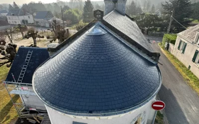 Rénovation du clocher de l’église de Choussy