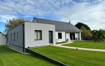 Extension en ossature bois de 150 m² à Chitenay