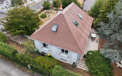 Rénovation d’une toiture à 4 pans à Saint-Gervais-la-Forêt